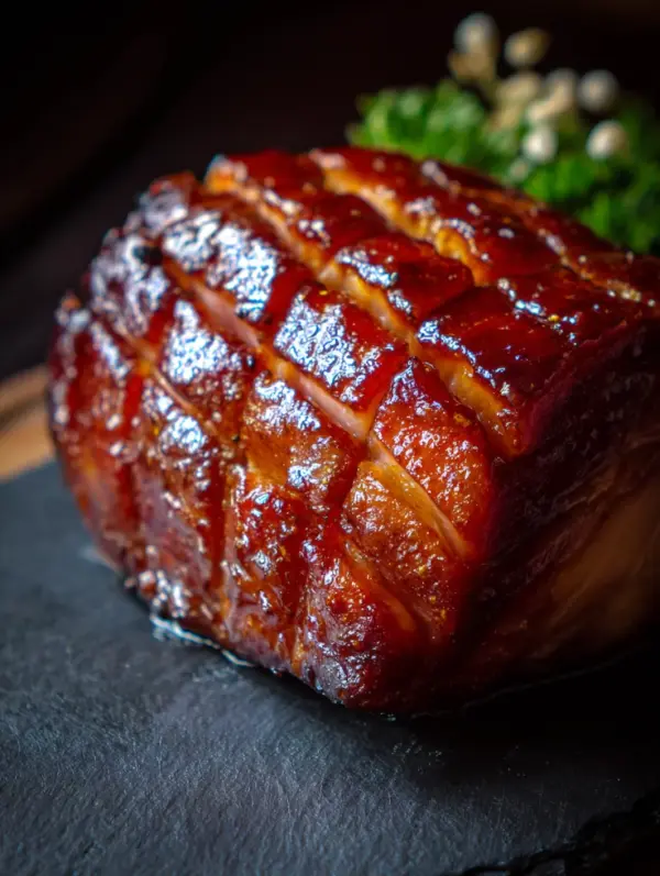 card recipe ingredients and instructions glazed easter ham