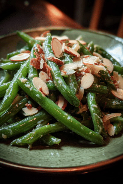 green bean almondine