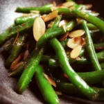 green bean almondine