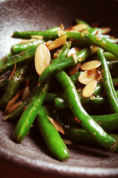 green bean almondine