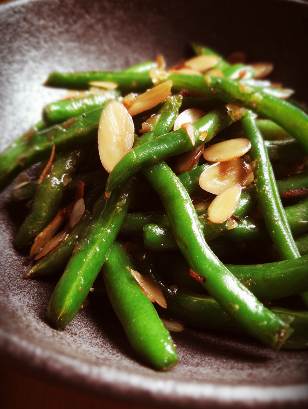 green bean almondine