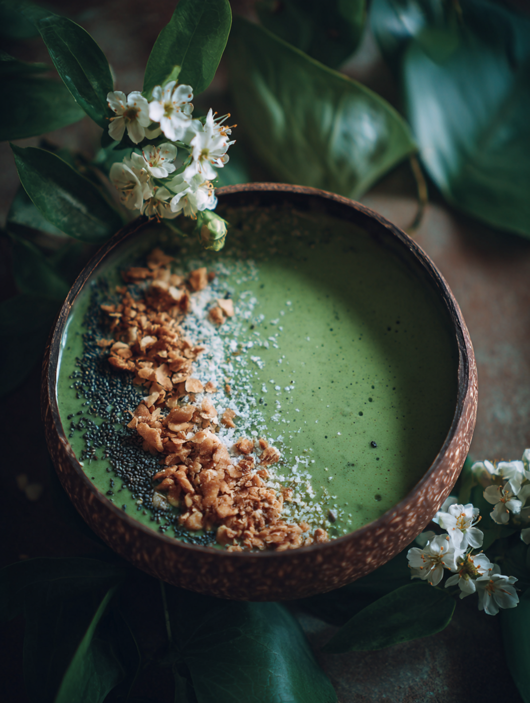 Green Smoothie Bowl for Earth Day