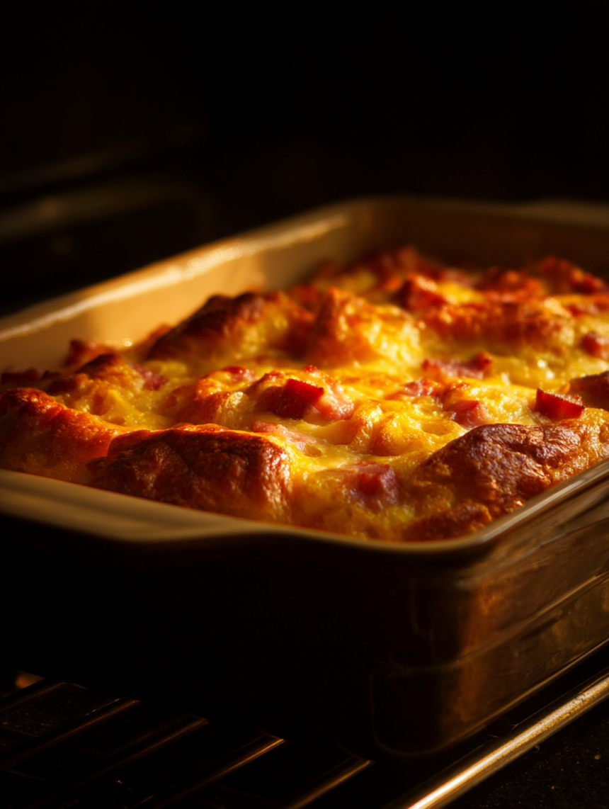 ham and cheese breakfast casserole