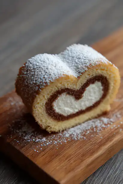 heart-shaped Swiss roll