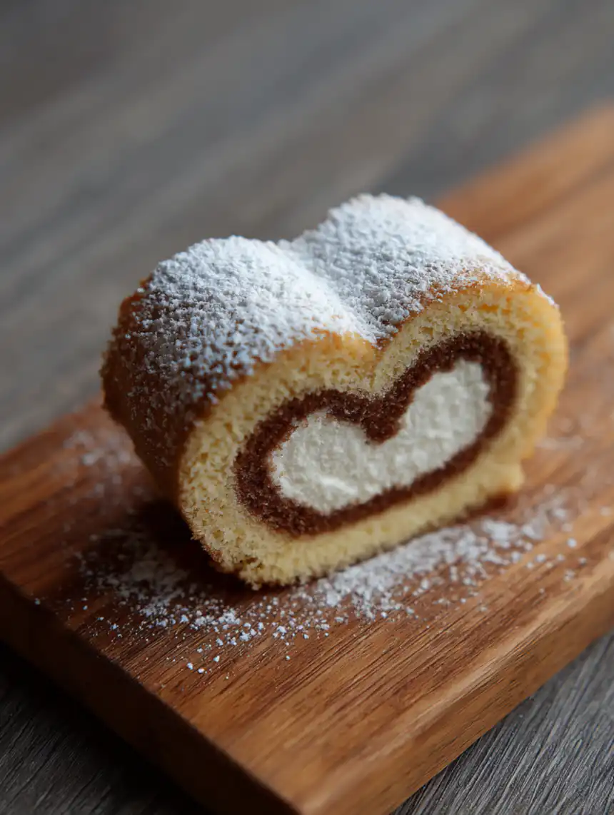 heart-shaped Swiss roll