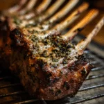 herb-crusted rack of lamb