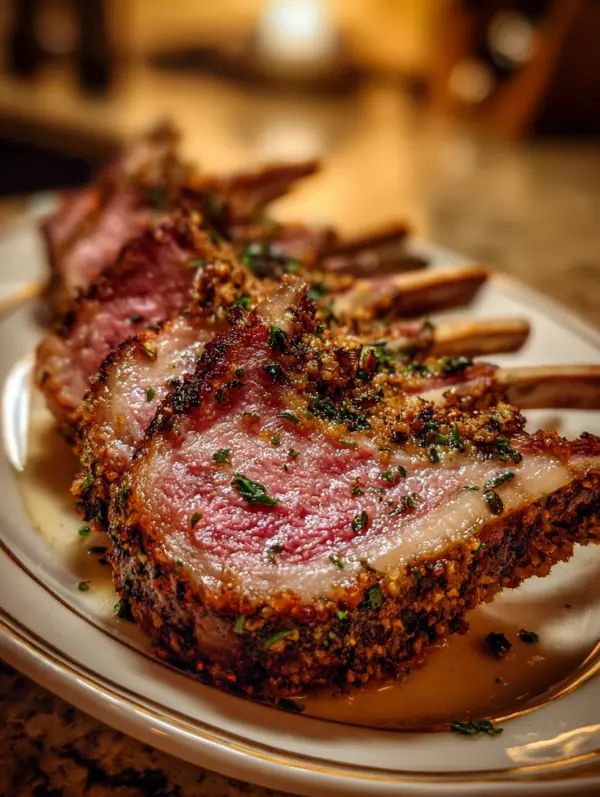 Why you'll love herb-crusted rack of lamb