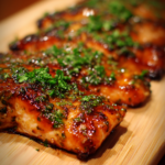 honey mustard glazed salmon