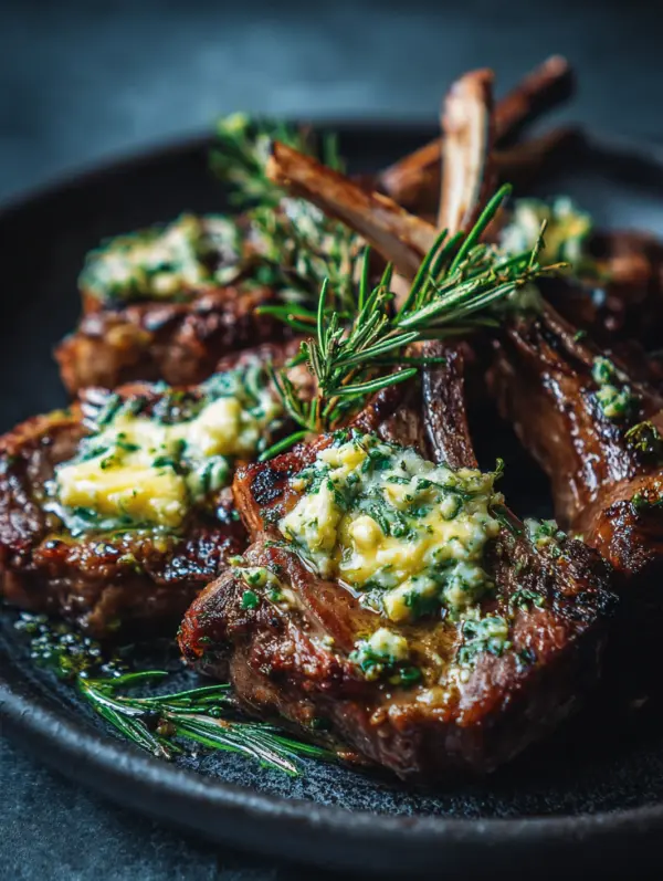 Why you'll love lamb chops with rosemary garlic butter