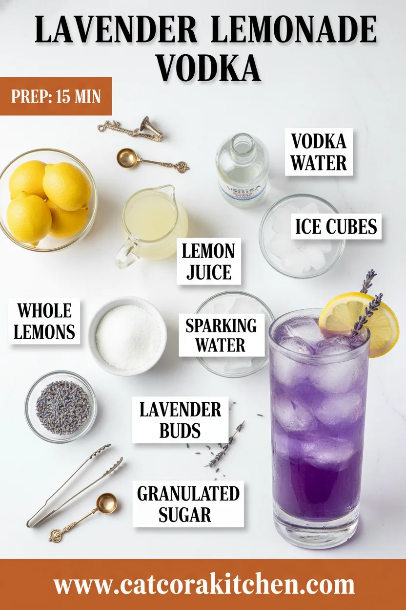 Lavender lemonade vodka ingredients