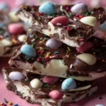 leftover easter candy bark