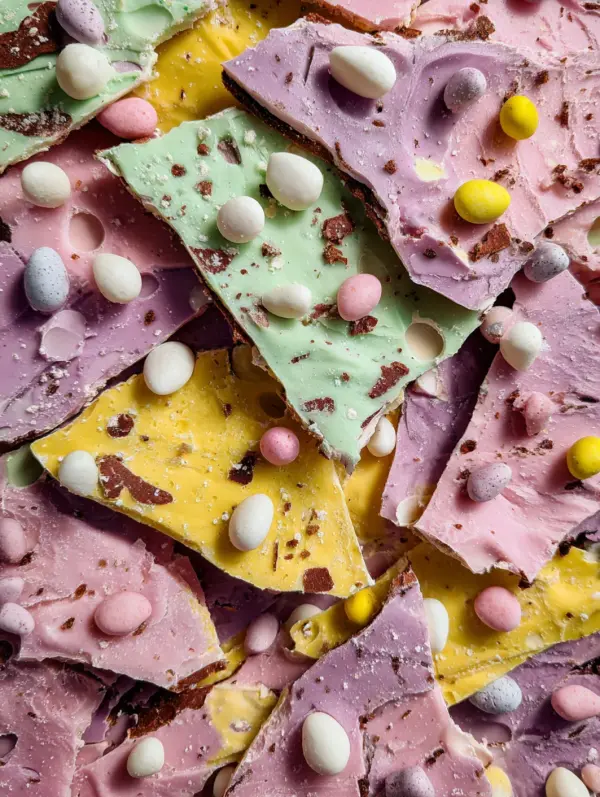 card recipe ingredients and instructions leftover easter candy bark