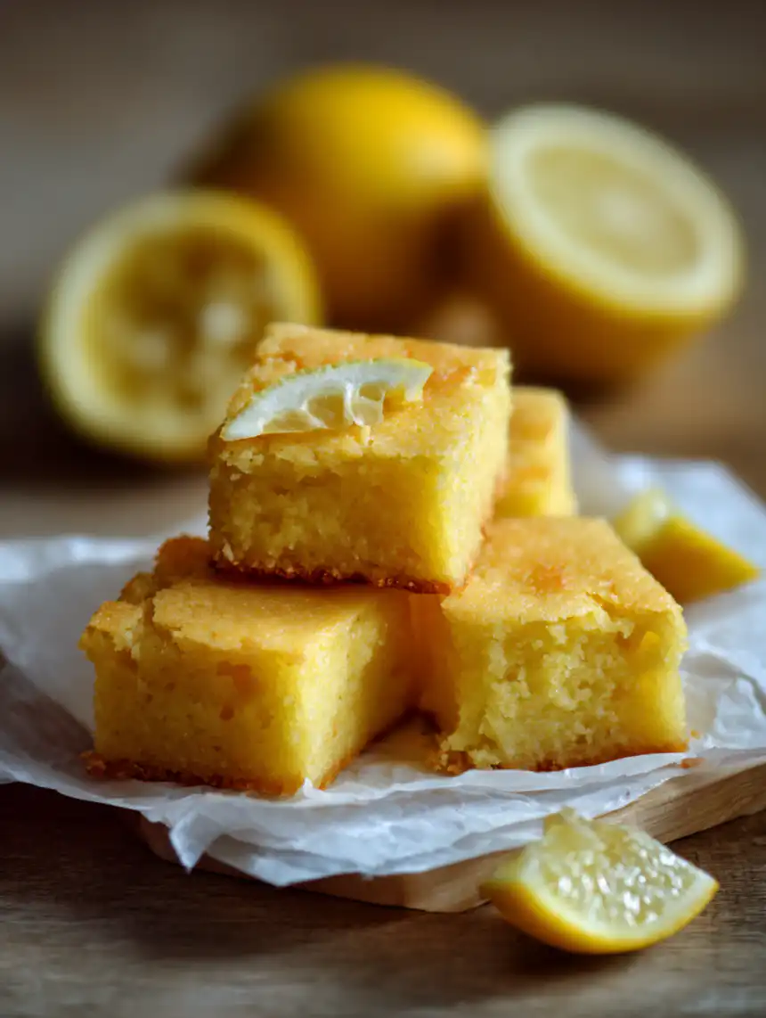 lemon brownies