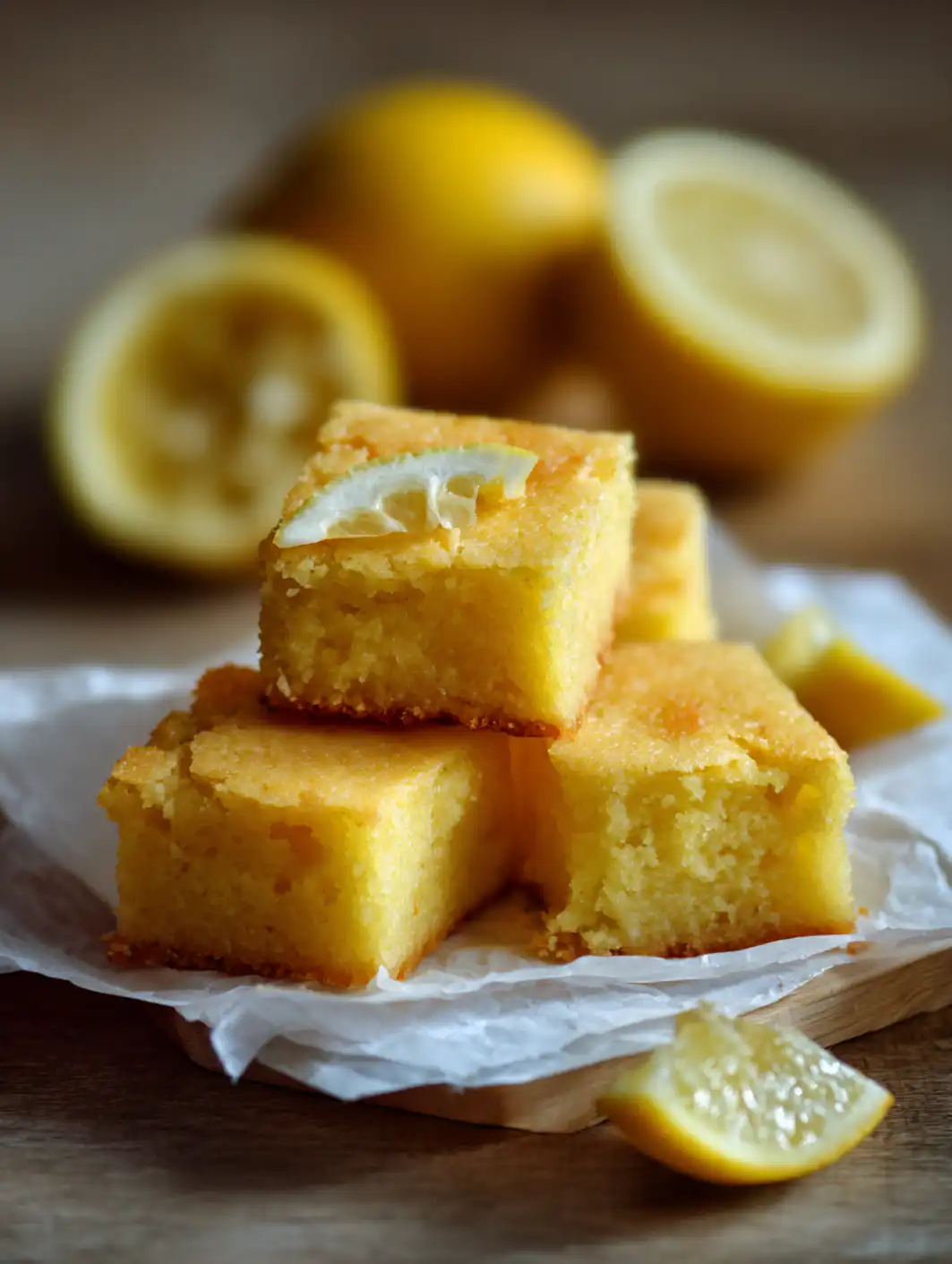lemon brownies