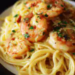 lemon garlic butter pasta with shrimp