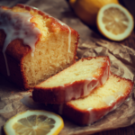 lemon pound cake with lemon glaze