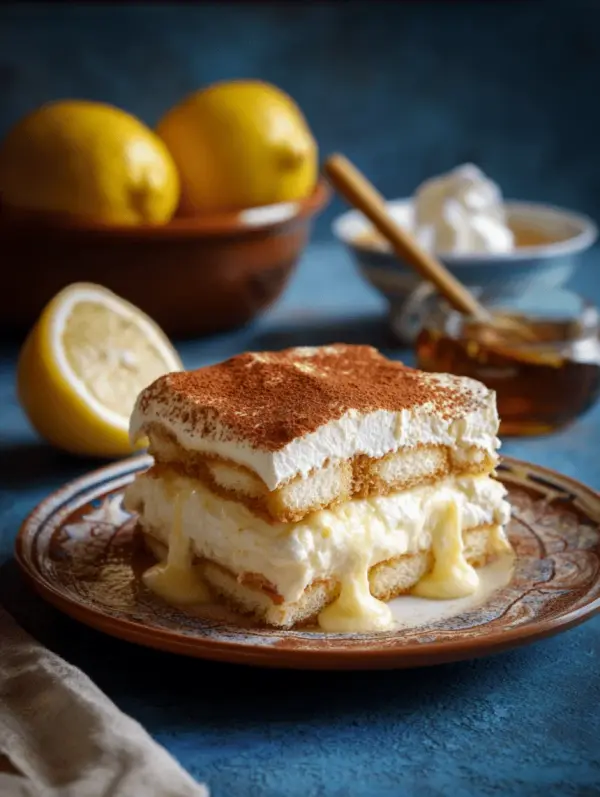 lemon tiramisu