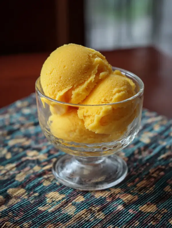 mango sorbet