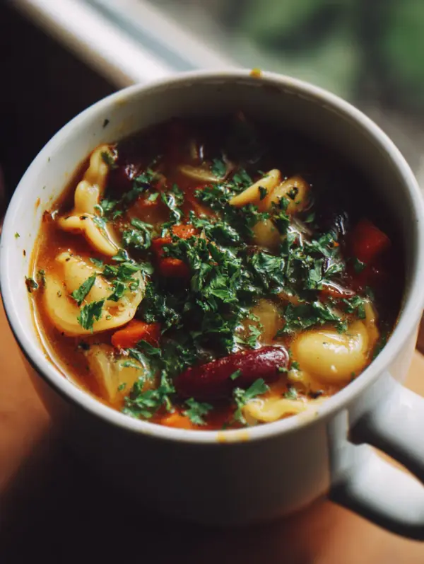 card recipe ingredients and instructions minestrone soup with fresh herbs