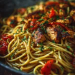 one-pan Cajun chicken pasta