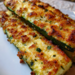 parmesan crusted zucchini
