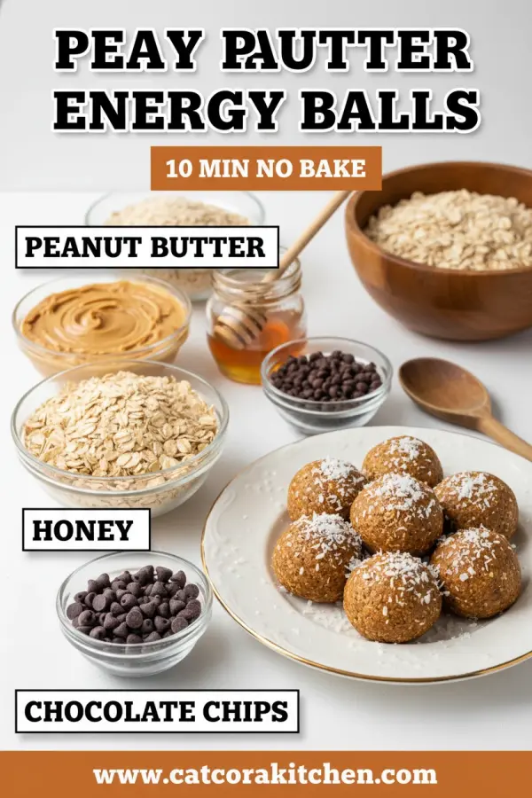 Peanut butter energy balls ingredients