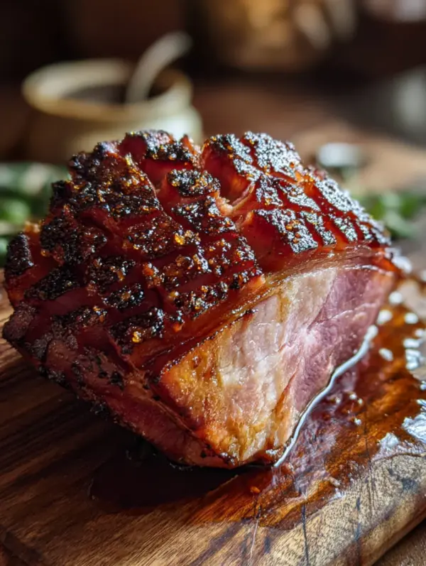 perfect glazed easter ham with brown sugar