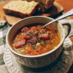 post-easter ham and bean soup