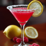 raspberry lemon drop martini