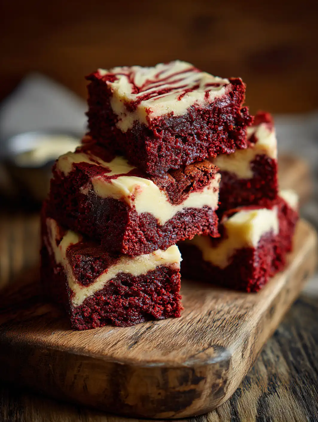 card recipe ingredients and instructions red velvet cheesecake brownies