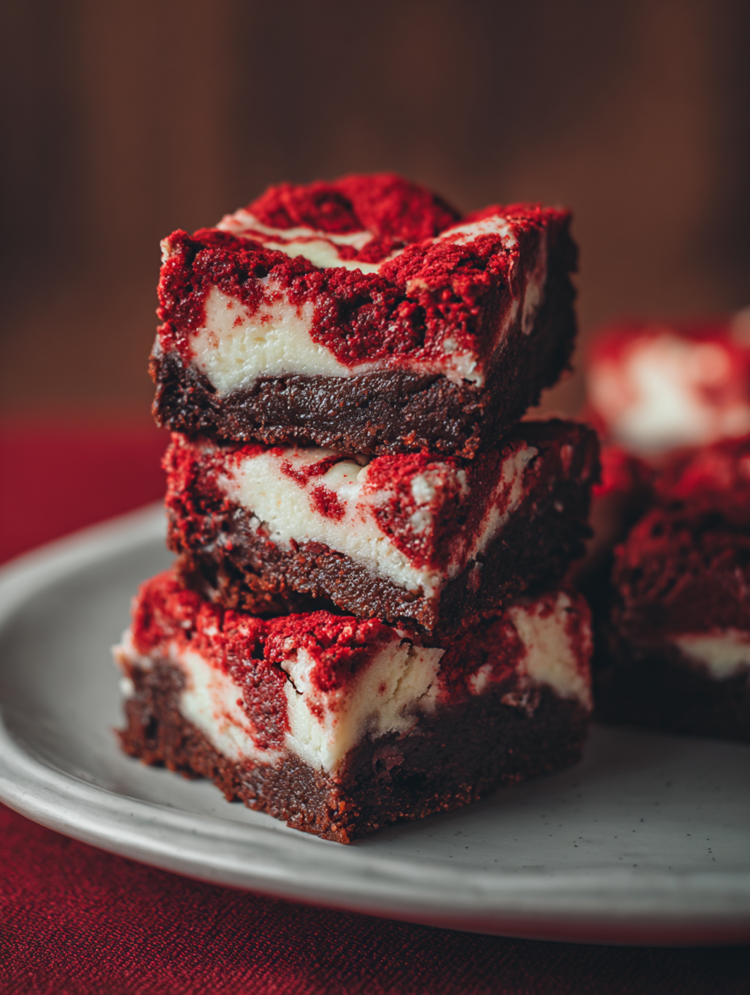 Why you'll love red velvet cheesecake brownies