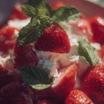 refreshing strawberry crackle salad