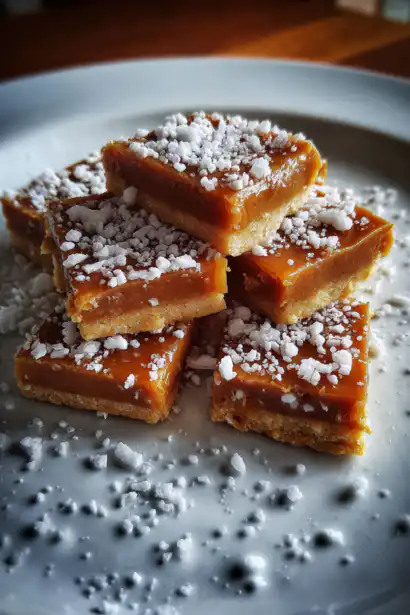 salted caramel butter bars