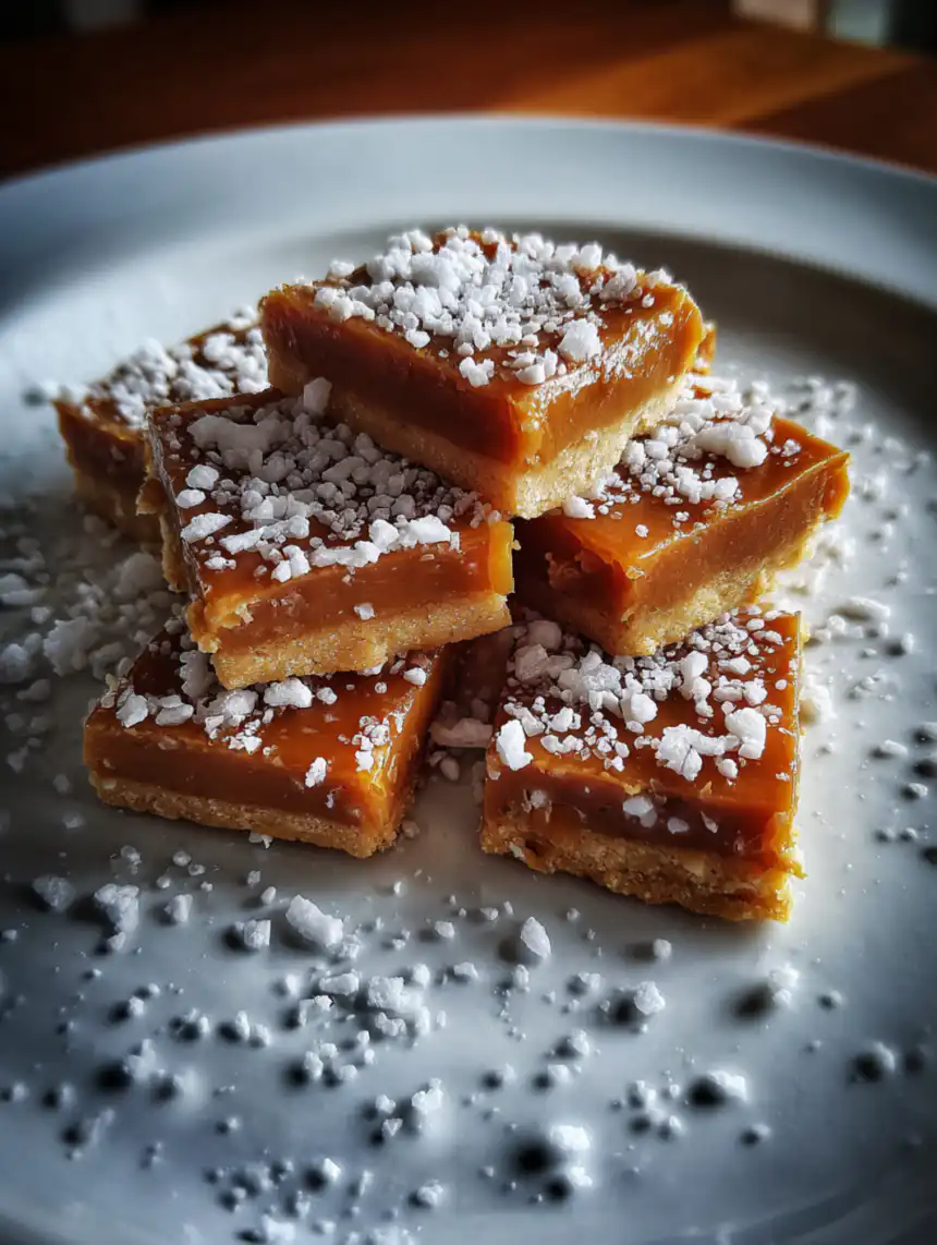 salted caramel butter bars