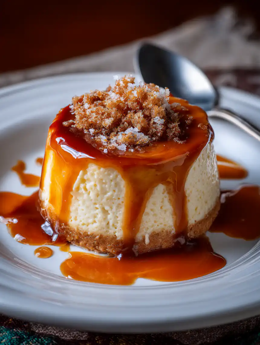 salted caramel dessert