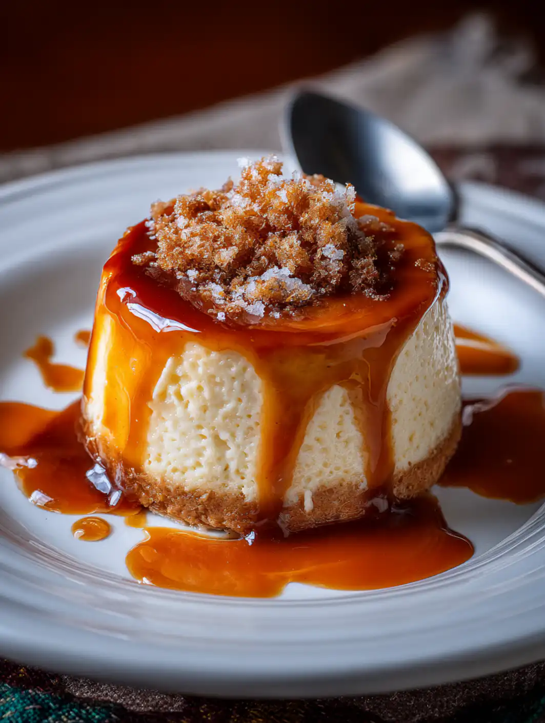 salted caramel dessert
