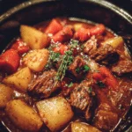 slow cooker beef stew