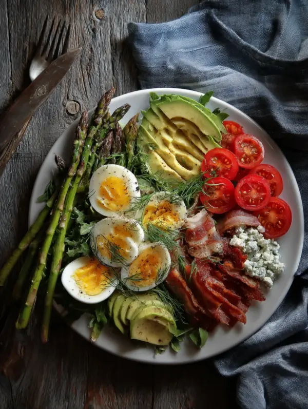 spring Cobb salad