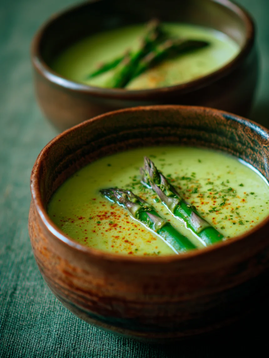 spring asparagus soup