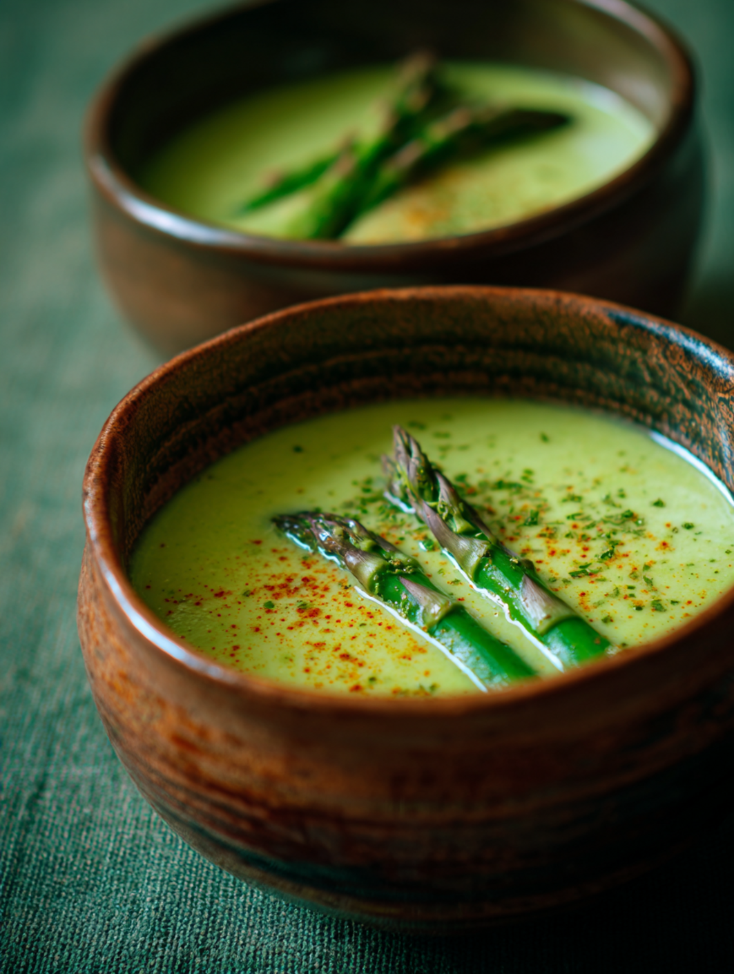 spring asparagus soup