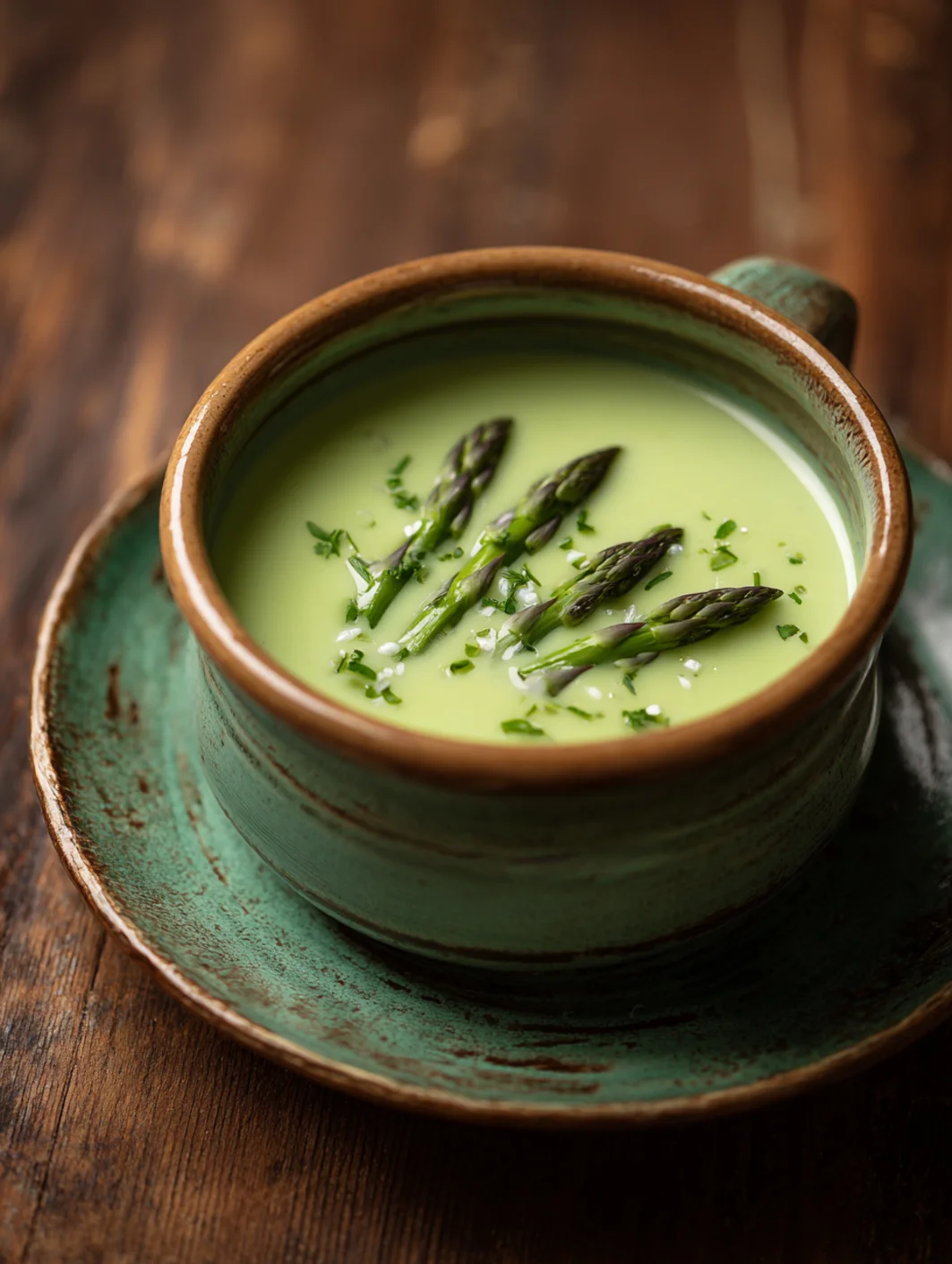card recipe ingredients and instructions spring asparagus soup