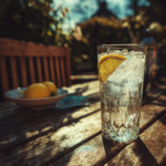 spring garden gin and tonic