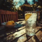 spring garden gin and tonic