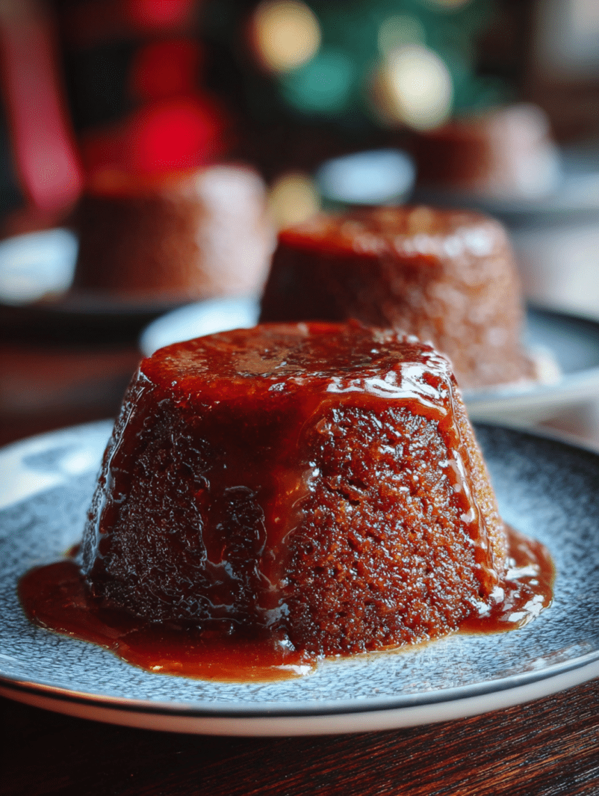 sticky toffee pudding