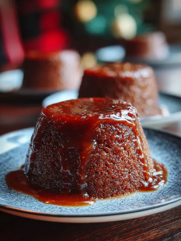 sticky toffee pudding
