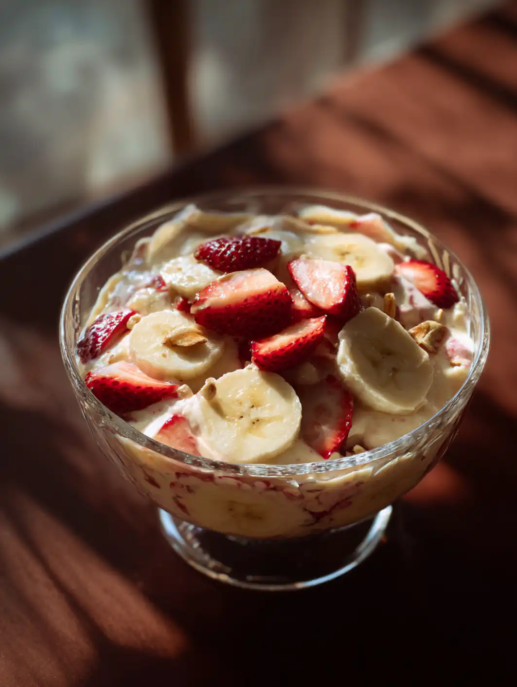 strawberry banana pudding