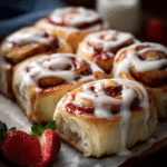 strawberry cheesecake Cinnabon rolls
