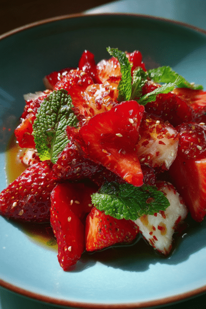 strawberry crackle salad