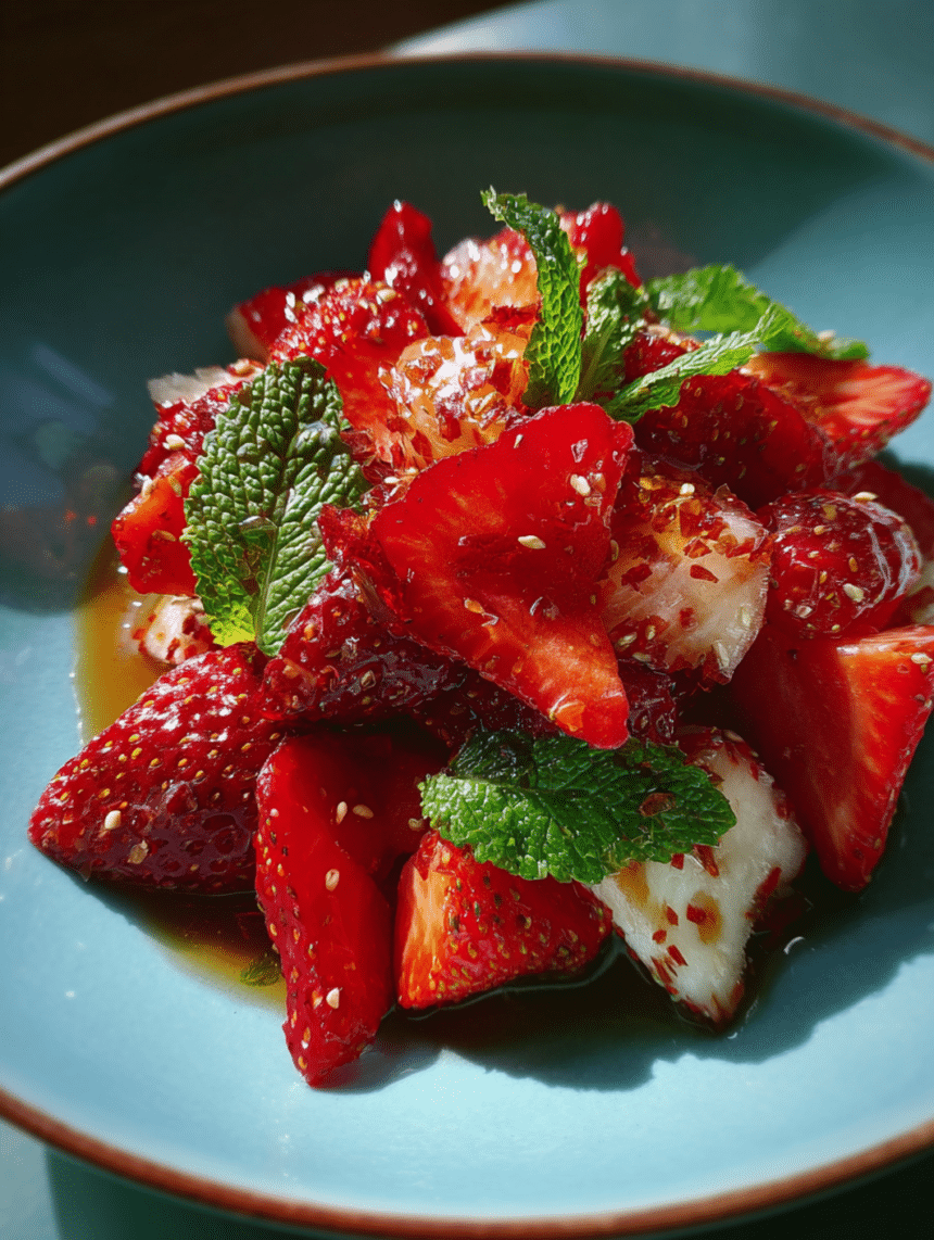 strawberry crackle salad