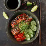 teriyaki salmon bowl